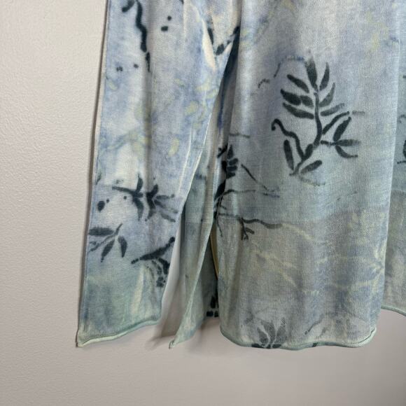 Ma+ch Marika Charles Women’s V Neck Cotton Sweater Top Lightweight Sz 3 L - Picture 3 of 13